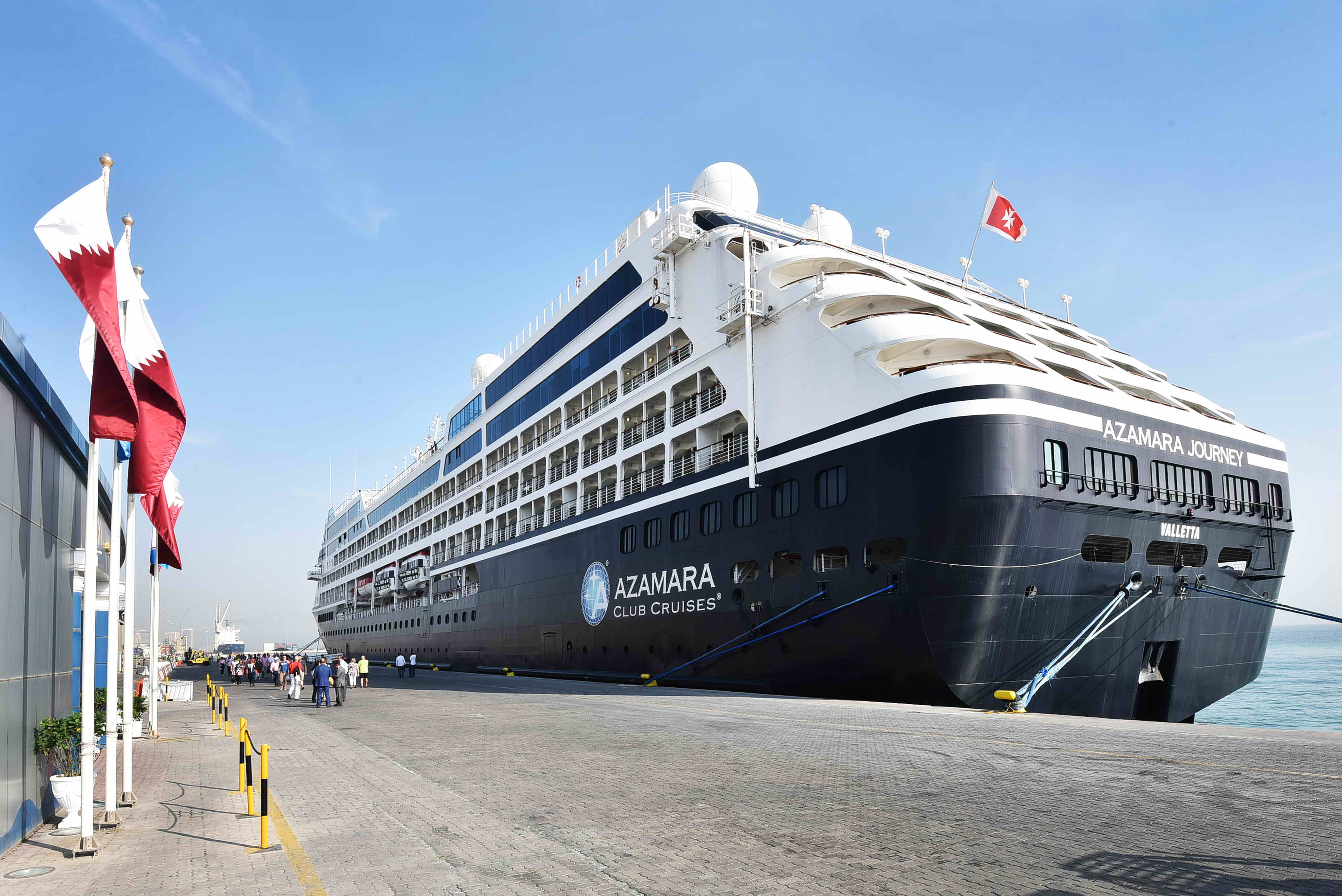 cruise ship in doha