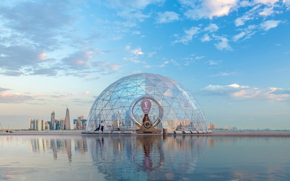 Qatar countdown clock