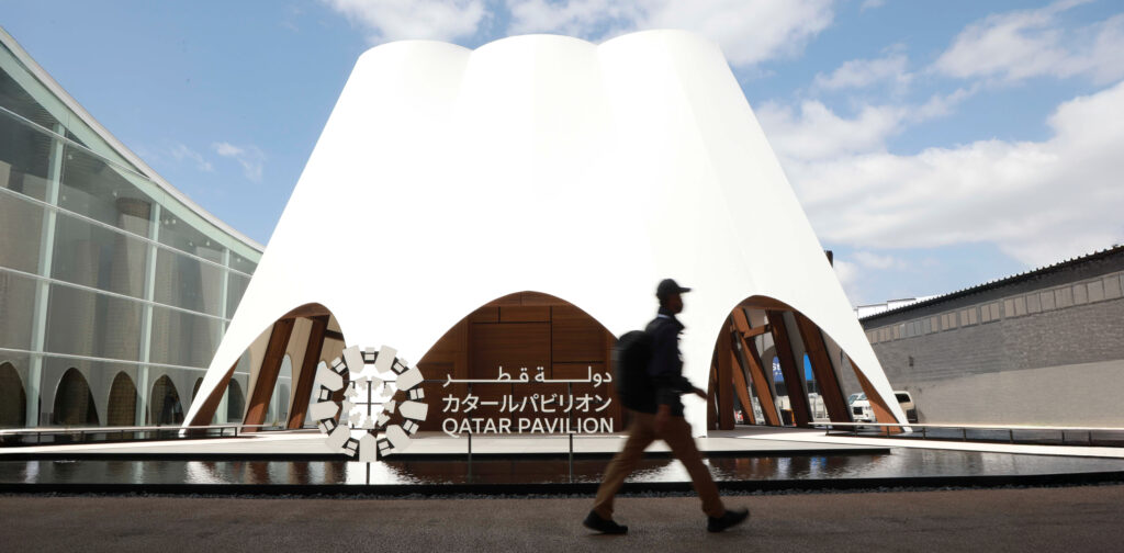 QATAR EXPO2025 記念 Qatar Inaugurates Pavilion at Expo 2025 Osaka