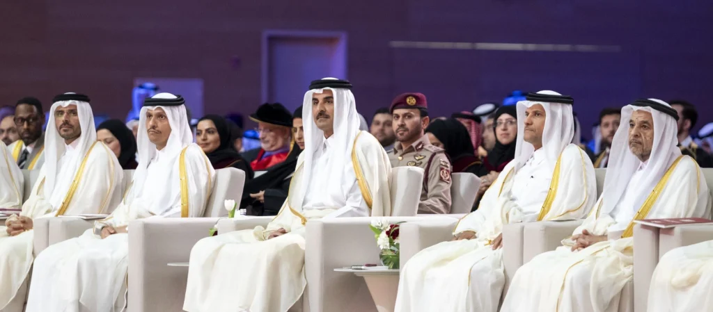 HH The Amir patronises QU graduation